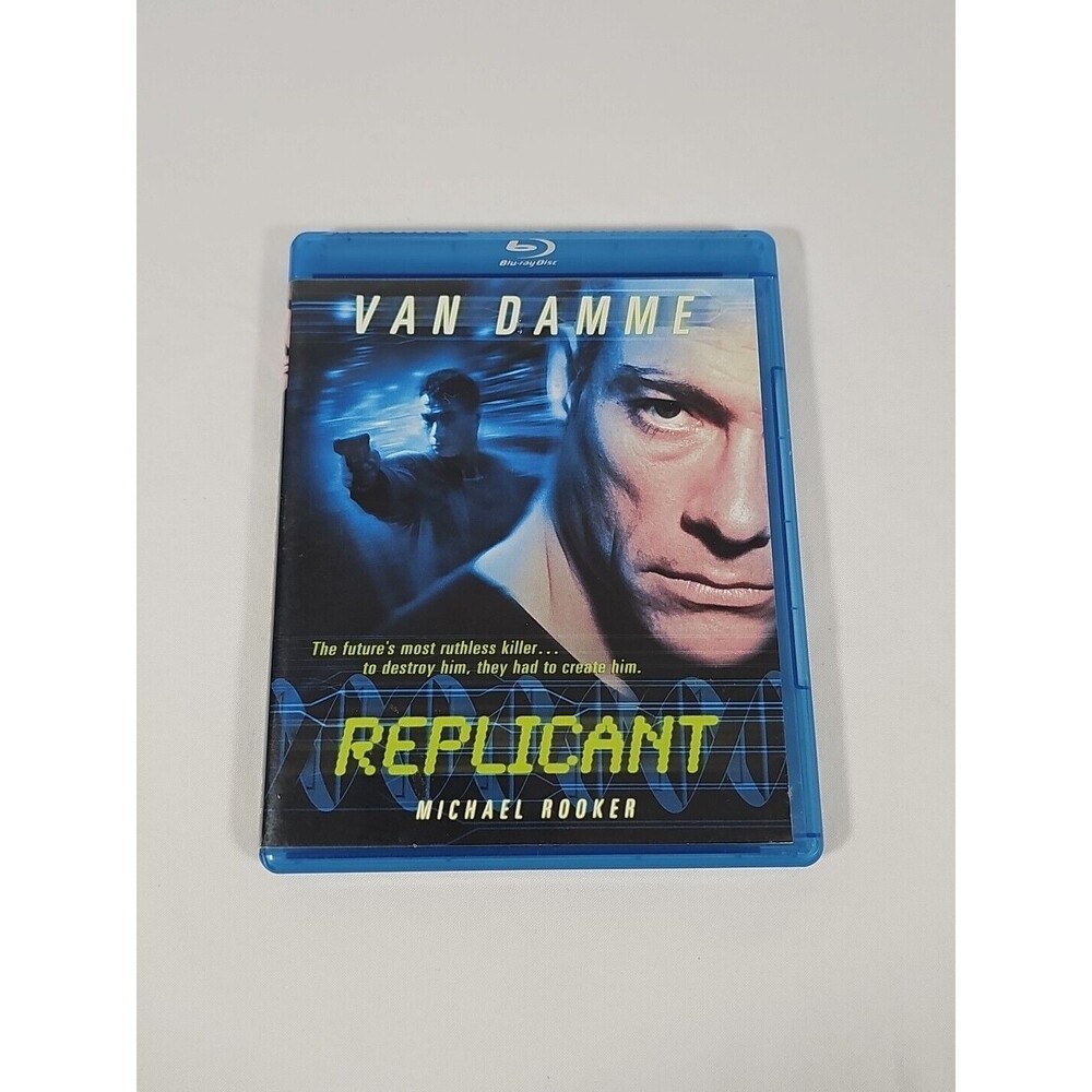 REPLICANT Jean Claude Van Damme Blu Ray